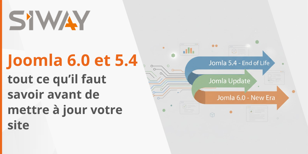 Joomla 6.0 et 5.4 : tout ce qu’il faut savoir avant de mettre à jour votre site